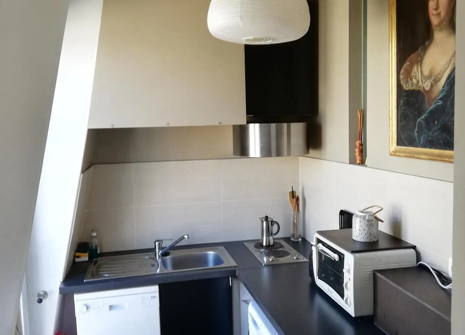 3 Rooms Apartment Business Rooftop View To Montmartre Paris